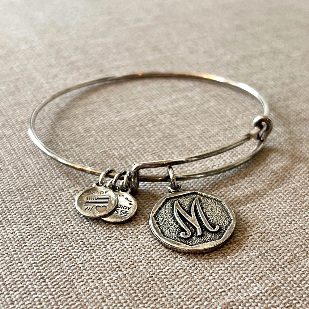 “M” Alex and Ani Bracelet